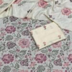 Karandi 3 Piece Suit with Karandi Dupatta