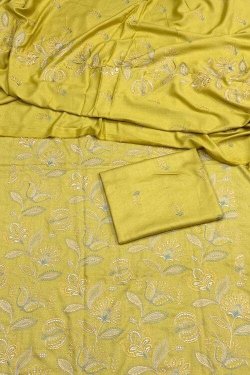 Karandi 3 Piece Suit with Karandi Dupatta