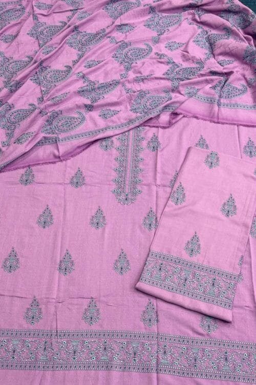 Karandi shawl suits