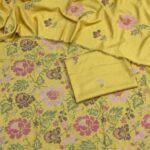 Karandi 3 Piece Suit with Karandi Dupatta