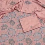 Karandi 3 Piece Suit with Karandi Dupatta