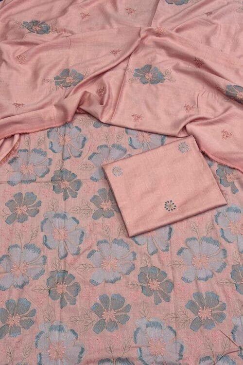 Karandi 3 Piece Suit with Karandi Dupatta