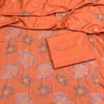 Karandi 3 Piece Suit with Karandi Dupatta