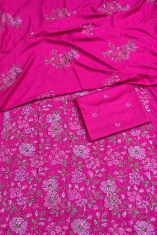 Karandi 3 Piece Suit with Karandi Dupatta